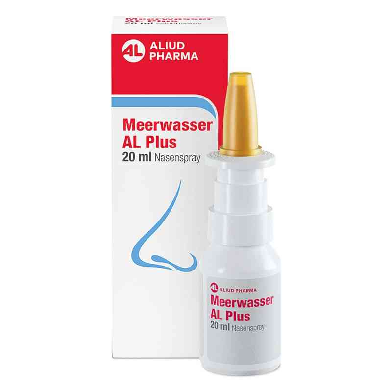 Meerwasser AL Plus Nasenspray zur Befeuchtung bei Schnupfen 20 ml von ALIUD Pharma GmbH PZN 17844771
