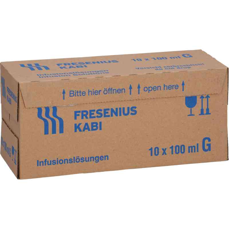 Metronidazol Fresenius Glas Infusionslösung 10X100 ml von Fresenius Kabi Deutschland GmbH PZN 03058431