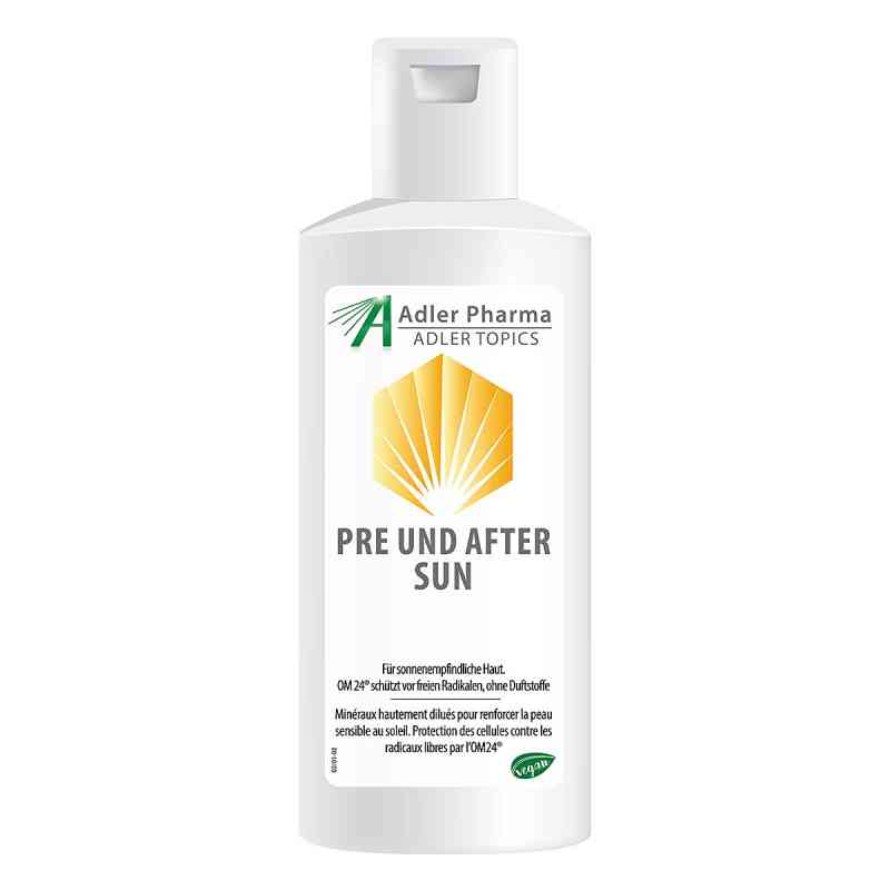 Mineralstoff Pre und After Sun mit Aloe Vera Gel 200 ml von Adler Pharma Produktion und Vertrieb GmbH PZN 02735993