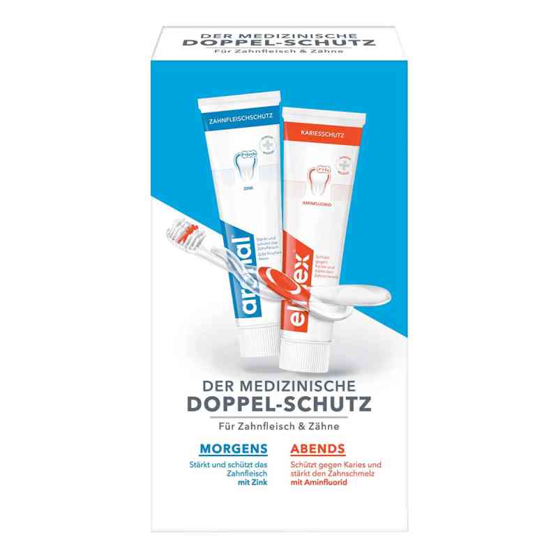 Mini Doppelschutz Zahnpasta 2X12 ml von CP GABA GmbH PZN 09428082