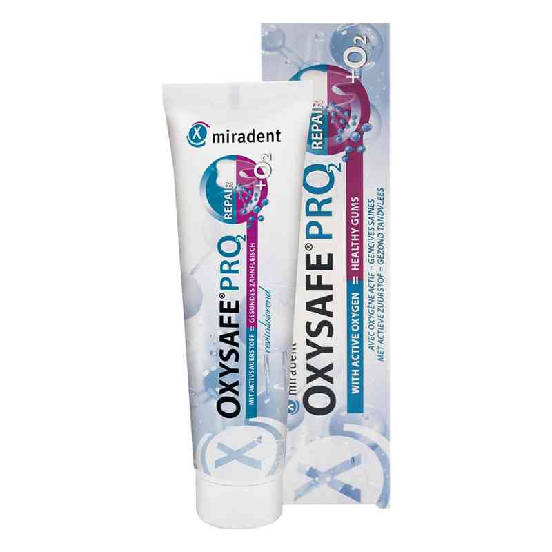 Miradent OXYSAFE Pro2 Repair Zahnpasta 75 ml von Hager Pharma GmbH PZN 18762940