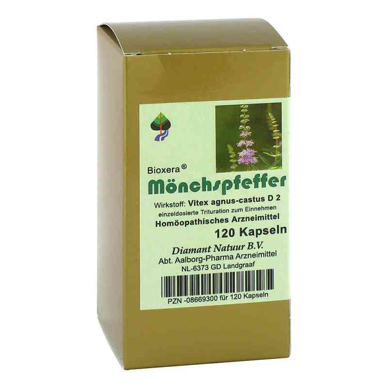 Mönchspfeffer Bioxera Kapseln 120 stk von Diamant Natuur B. V. s.r.o. PZN 08669300