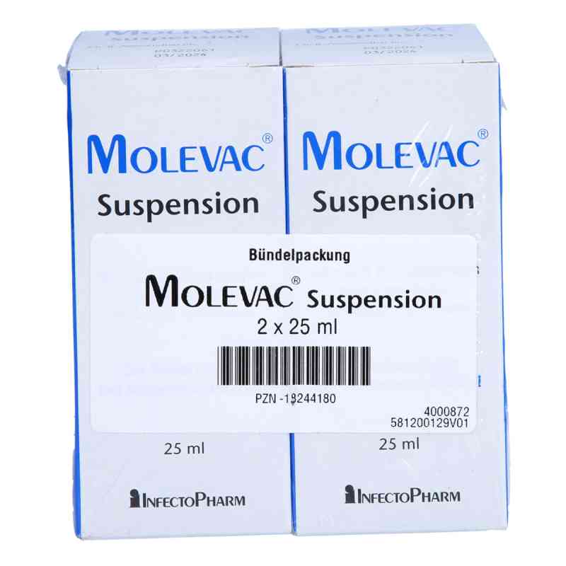 Molevac Suspension 2X25 ml von INFECTOPHARM Arzn.u.Consilium GmbH PZN 18244180
