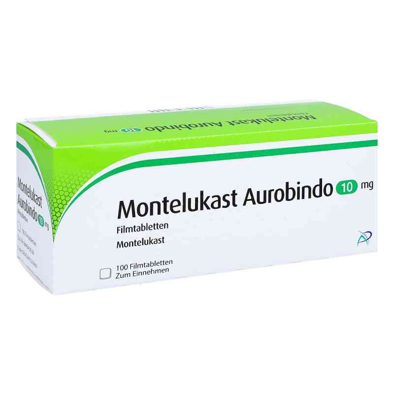 Montelukast Aurobindo 10 mg Filmtabletten 100 stk von PUREN Pharma GmbH & Co. KG PZN 00063638