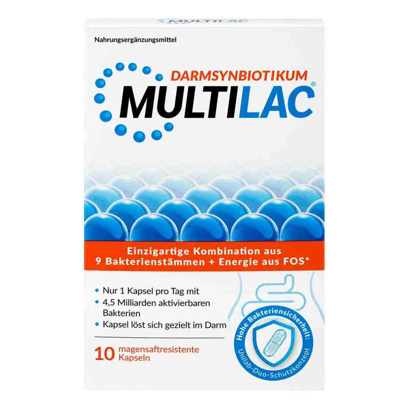 Multilac Darmsynbiotikum 10 stk von Unilab GmbH PZN 17931783