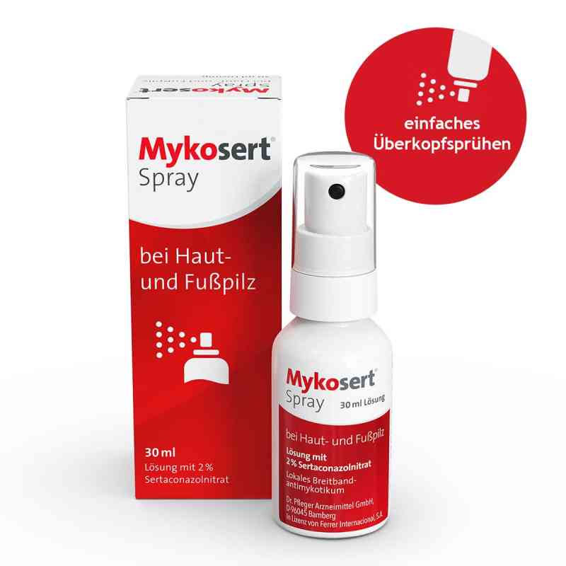 Mykosert Spray bei Haut- und Fusspilz 30 ml von Dr. Pfleger Arzneimittel GmbH PZN 15579715
