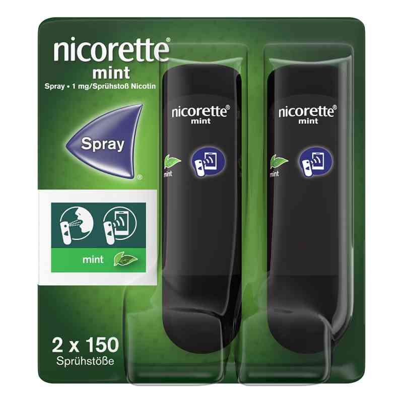 nicorette® mint Spray 2 stk von Kenvue Germany GmbH (OTC) PZN 18215155