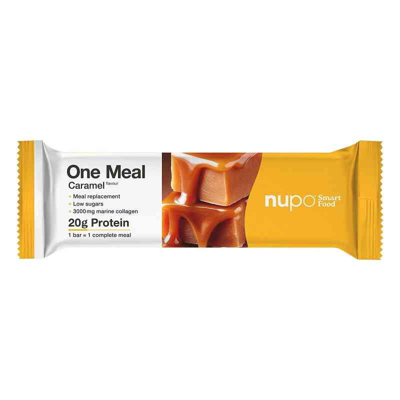 Nupo One Meal Bar Caramel 60 g von Nupo ApS PZN 08106170