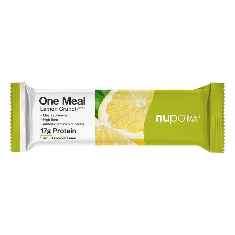 Nupo One Meal Bar Lemon Crunch 60 g von Nupo ApS PZN 08106176
