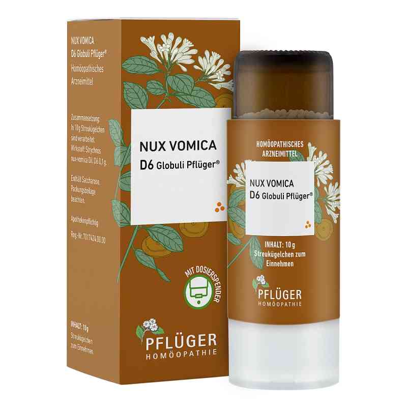 Nux Vomica D6 Globuli Pflüger 10 g von Homöopathisches Laboratorium Alexander Pflüger Gmb PZN 20288960