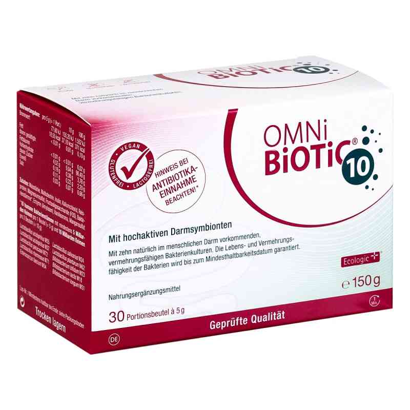 OMNi-BiOTiC® 10 Pulver Portionsbeutel 30X5 g von INSTITUT ALLERGOSAN Deutschland  PZN 13947528
