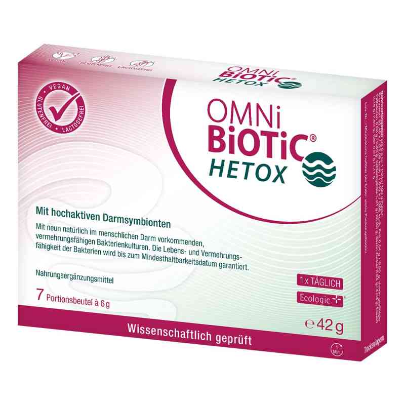 OMNi-BiOTiC® Hetox Pulver Beutel 7X6 g von INSTITUT ALLERGOSAN Deutschland  PZN 18364211