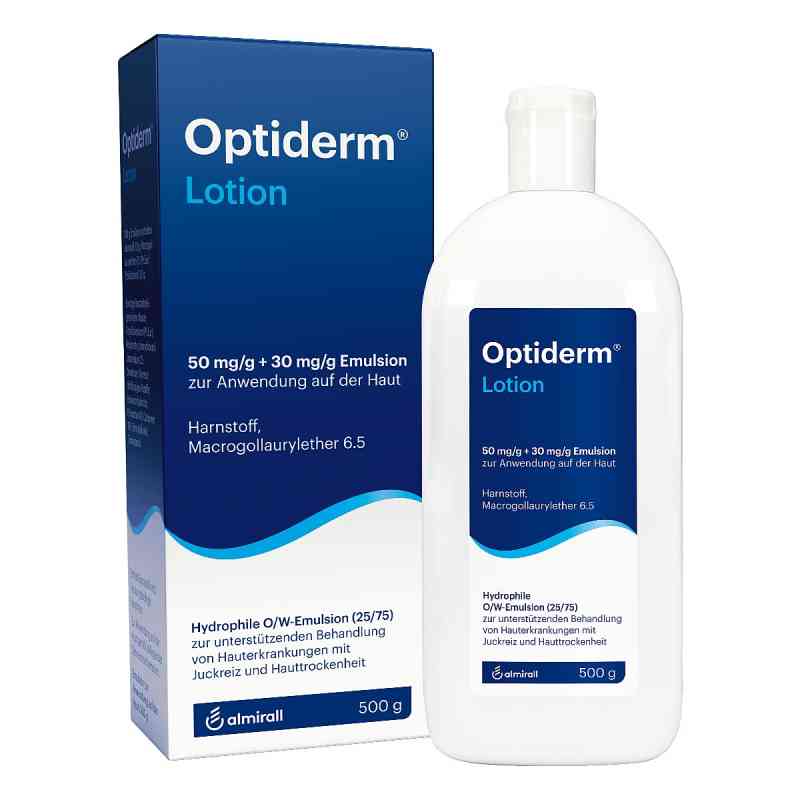 Optiderm® Lotion 500 g von ALMIRALL HERMAL GmbH PZN 03103249