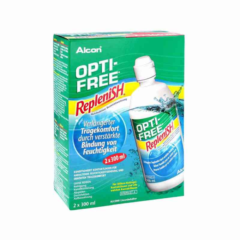 Optifree Replenish Lösung 2X300 ml von Alcon Deutschland GmbH PZN 00679003