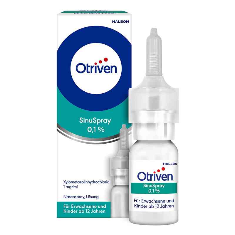 Otriven SinuSpray 0,1 % Nasenspray 10 ml von Haleon Germany GmbH PZN 09922155