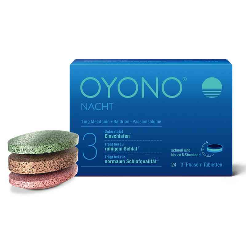 Oyono Nacht Tabletten 24 stk von MCM KLOSTERFRAU Vertr. GmbH PZN 16931522