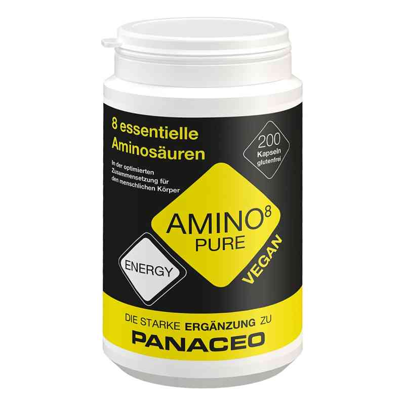 Panaceo Energy Amino8 Pure Kapseln 200 stk von Panaceo International GmbH PZN 18193815