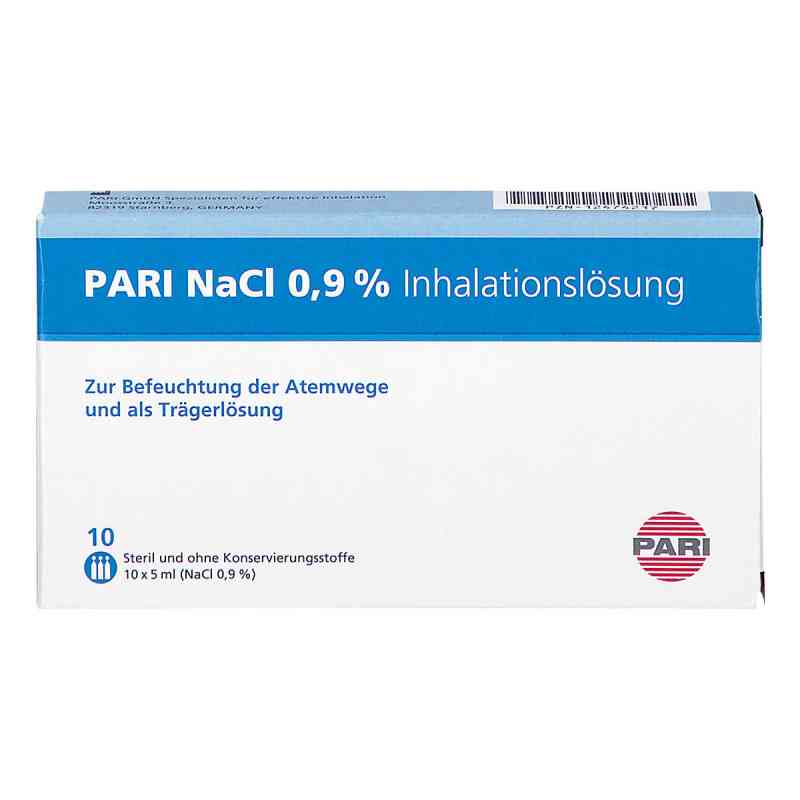 Pari Nacl Inhalationslösung Ampullen 10X5 ml von Pari GmbH PZN 12474217
