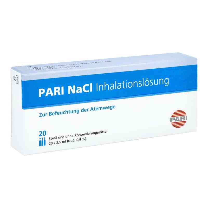 Pari Nacl Inhalationslösung Ampullen 20X2.5 ml von Pari GmbH Pharma -und Apothekenservice PZN 03109789