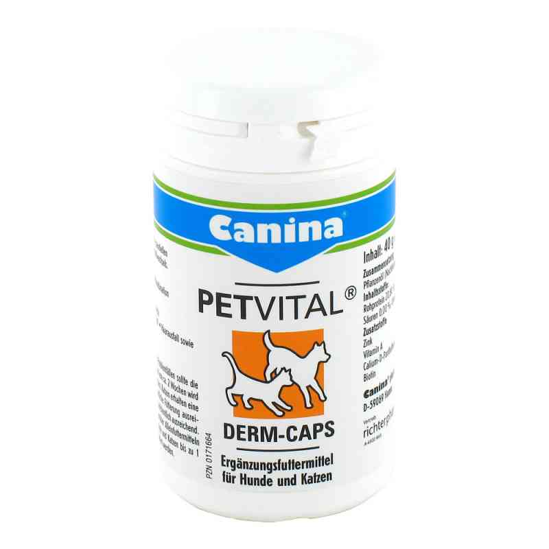 Petvital Derm Caps veterinär Kapseln 40 g von Canina pharma GmbH PZN 00171664
