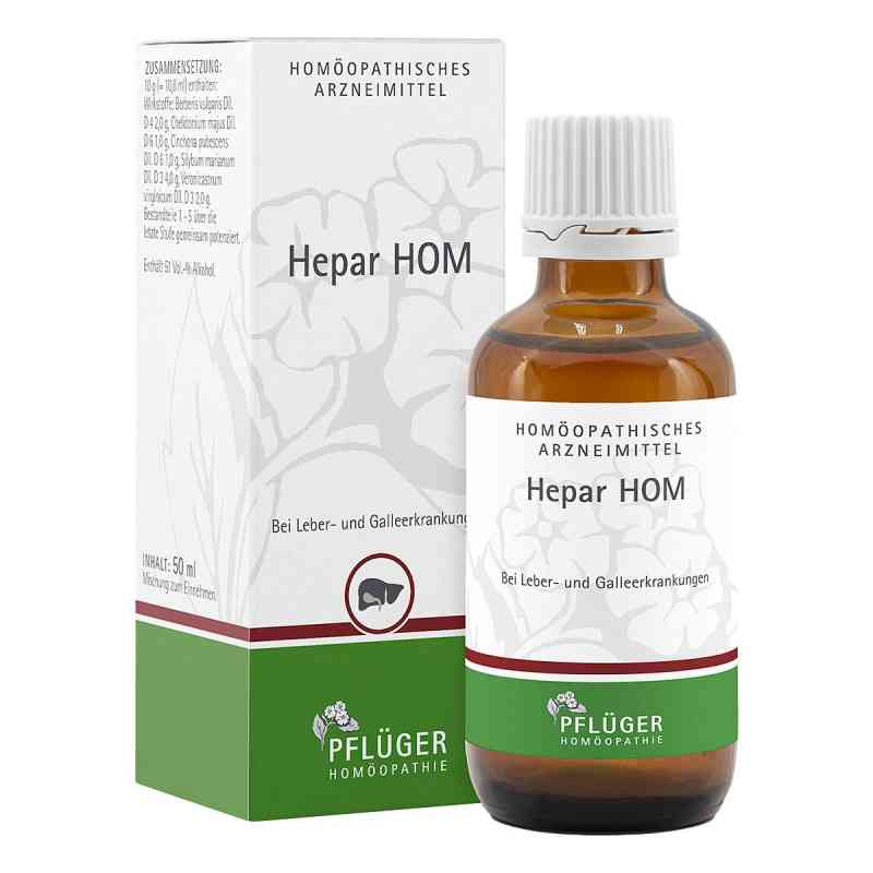 Pflüger® Hepar HOM Tropfen 50 ml von Homöopathisches Laboratorium Alexander Pflüger Gmb PZN 02749937