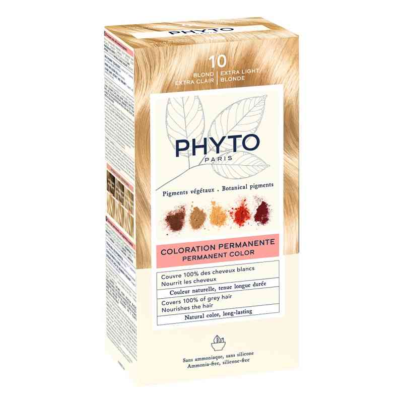 Phytocolor 10 Extra Helles Blond 1 stk von Laboratoire Native Deutschland GmbH PZN 18428158
