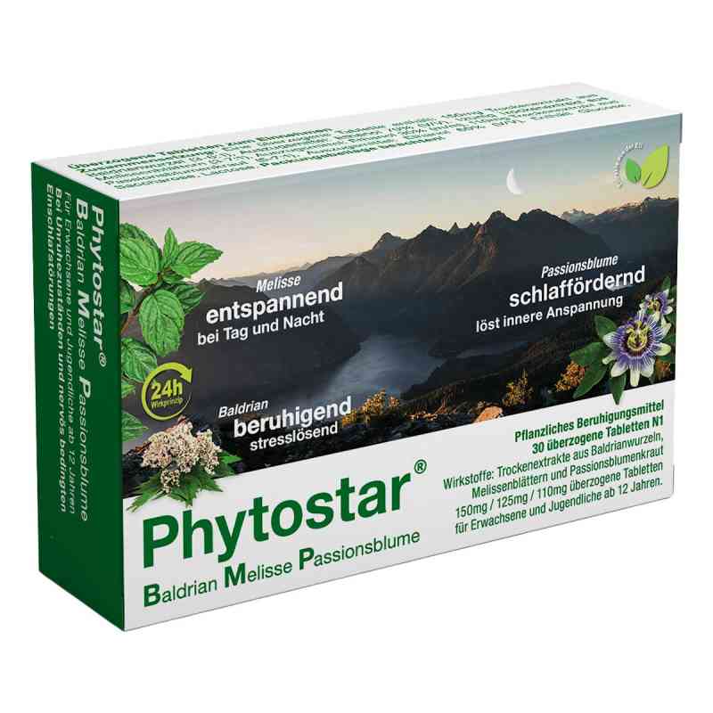 Phytostar Baldrian Melisse Passionsb.150/125/110mg 30 stk von RETORTA GmbH PZN 15228111