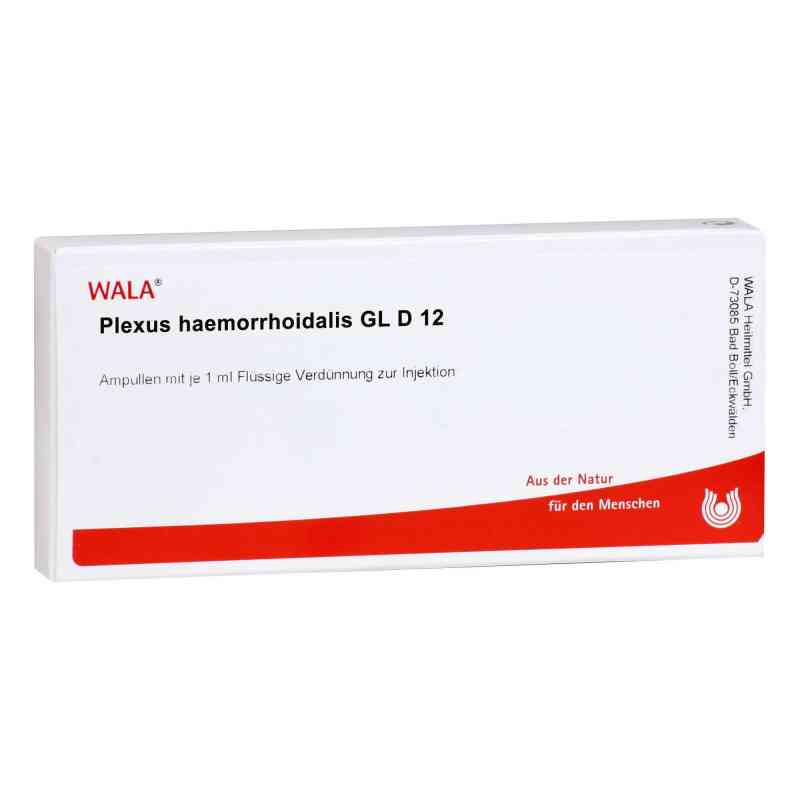 Plexus Haemorrhoidalis Gl D12 Ampullen 10X1 ml von WALA Heilmittel GmbH PZN 00490837