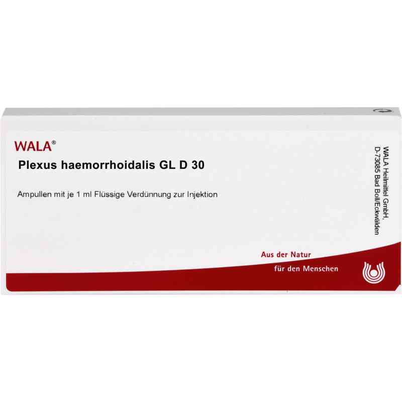 Plexus Haemorrhoidalis Gl D30 Ampullen 10X1 ml von WALA Heilmittel GmbH PZN 00490866