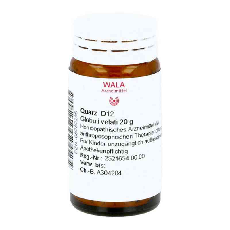 Quarz D12 Globuli 20 g von WALA Heilmittel GmbH PZN 08787235