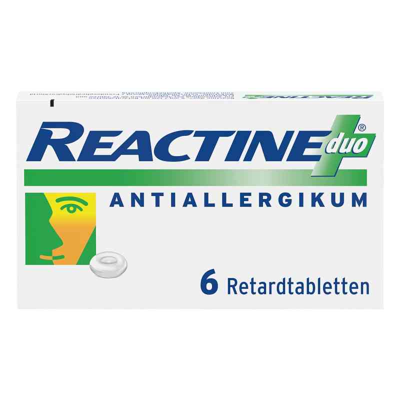 Reactine® duo Allergietabletten 6 stk von Kenvue Germany GmbH (OTC) PZN 07387580