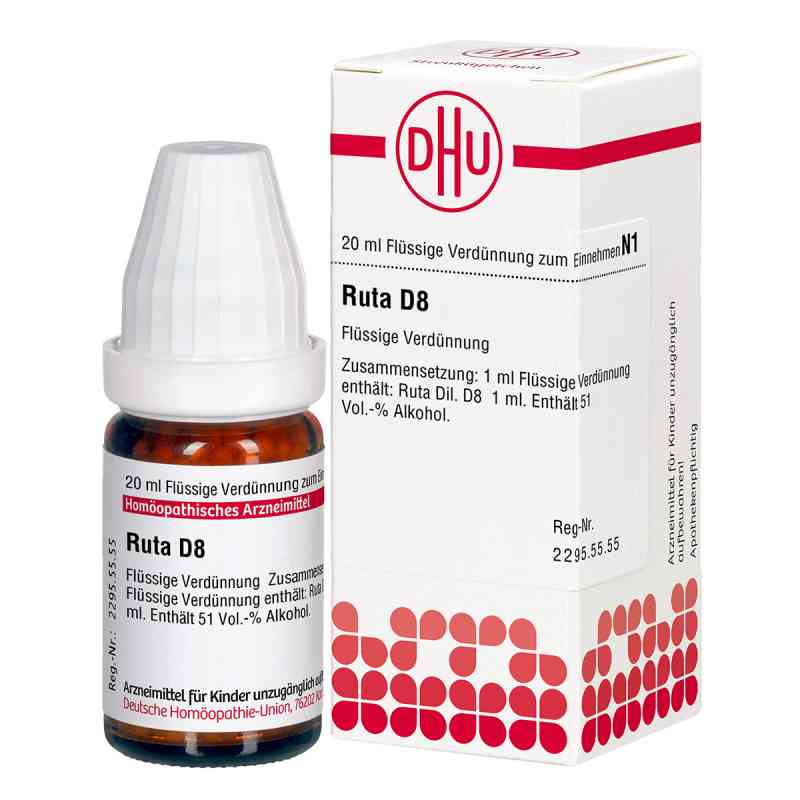 Ruta D8 Dilution 20 ml von DHU-Arzneimittel GmbH & Co. KG PZN 02621054