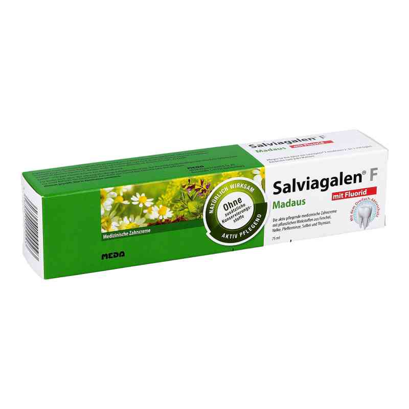Salviagalen F Madaus Zahncreme 75 ml von Cooper Consumer Health Deutschland GmbH PZN 11548356