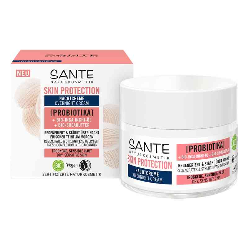 Sante Skin Protection Nachtcreme 50 ml von LOGOCOS Naturkosmetik GmbH & Co. KG PZN 18855759