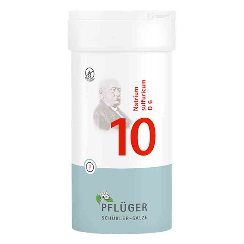 Schüßler-Salze Biochemie Pflüger 10 Natrium Sulfur D6 Tbl. 400 stk von Homöopathisches Laboratorium Alexander Pflüger Gmb PZN 06319688
