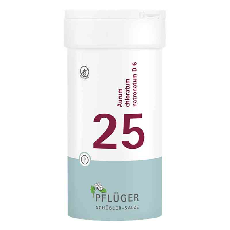 Schüßler-Salze Biochemie Pflüger 25 Aurum chlor.natr.D 6 Tbl. 400 stk von Homöopathisches Laboratorium Alexander Pflüger Gmb PZN 05919245