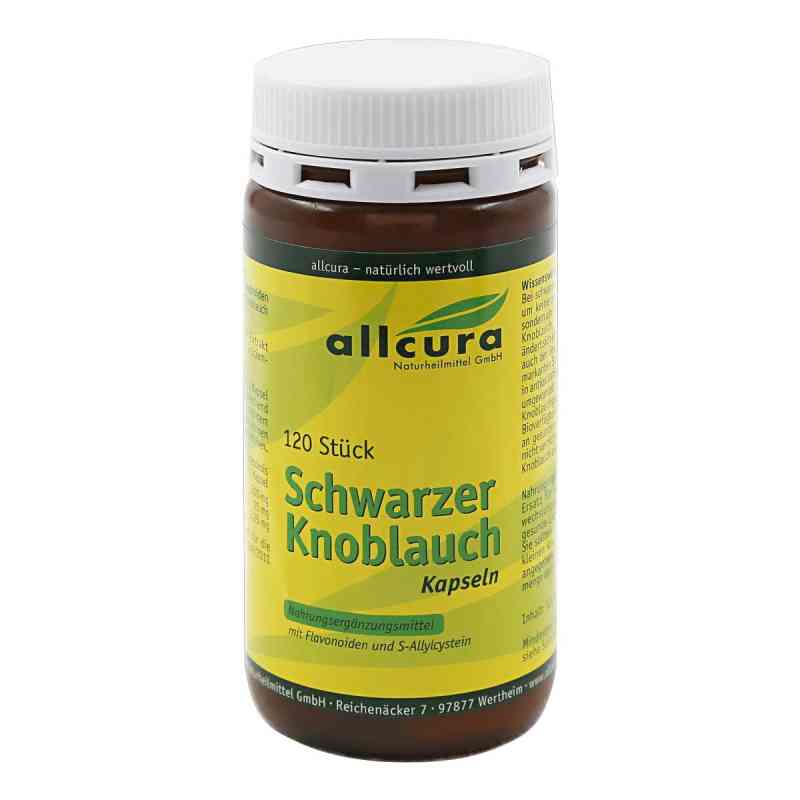 Schwarzer Knoblauch Kapseln 120 stk von allcura Naturheilmittel GmbH PZN 19131265