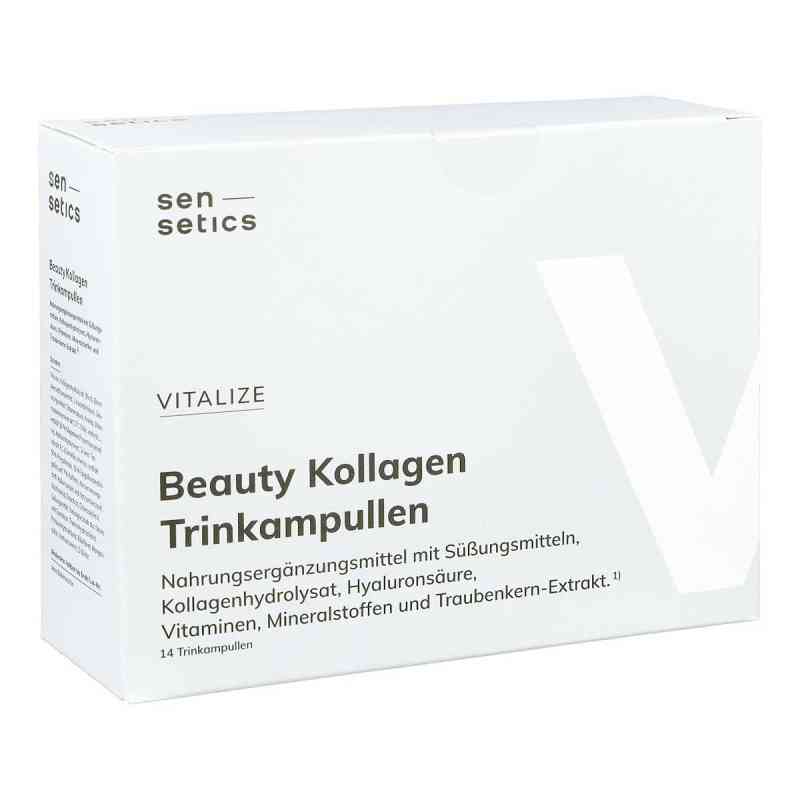 Sensetics Vitalize Beauty Kollagen Trinkampullen 14X25 ml von apo.com Group GmbH PZN 18438872