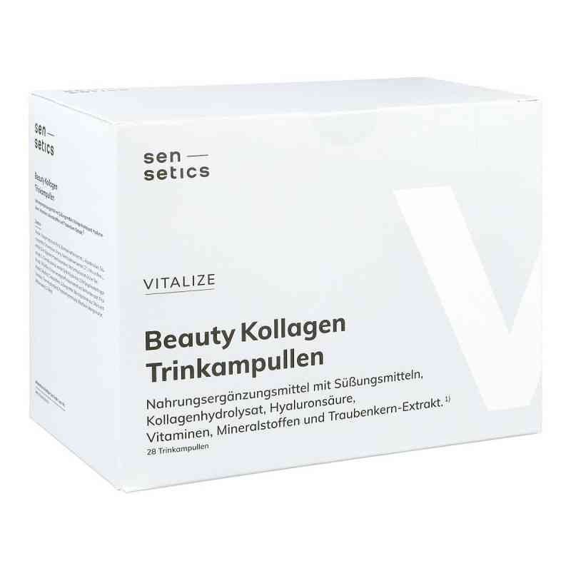Sensetics Vitalize Beauty Kollagen Trinkampullen 28X25 ml von apo.com Group GmbH PZN 18438866