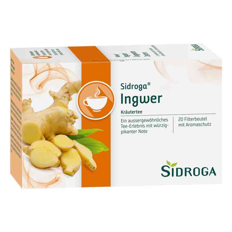 Sidroga Ingwer Tee Filterbeutel 20X0.75 g von Uriach Germany GmbH PZN 02026630