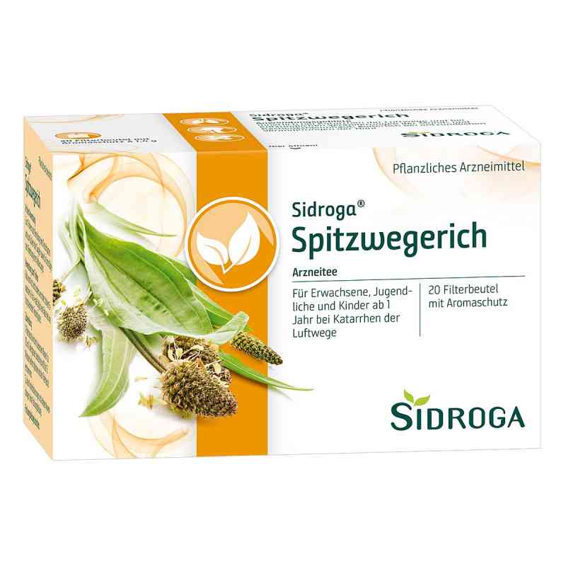 SIDROGA Spitzwegerich 20X1.4 g von Uriach Germany GmbH PZN 01906501
