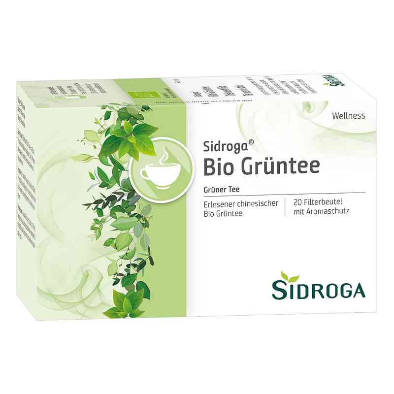 Sidroga Wellness Grüntee Filterbeutel 20X1.7 g von Uriach Germany GmbH PZN 05106128
