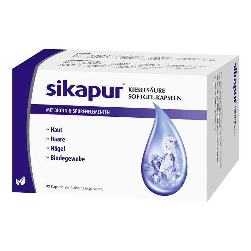 Sikapur Kieselsäure Softgel Kapseln mit Biotin 90 stk von DERMAPHARM AG PZN 09923835