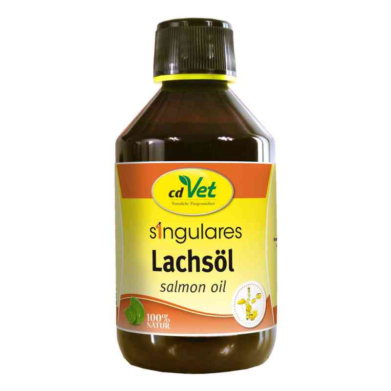 Singulares Lachsöl für Hunde und Katzen 250 ml von cdVet Naturprodukte GmbH PZN 12478221