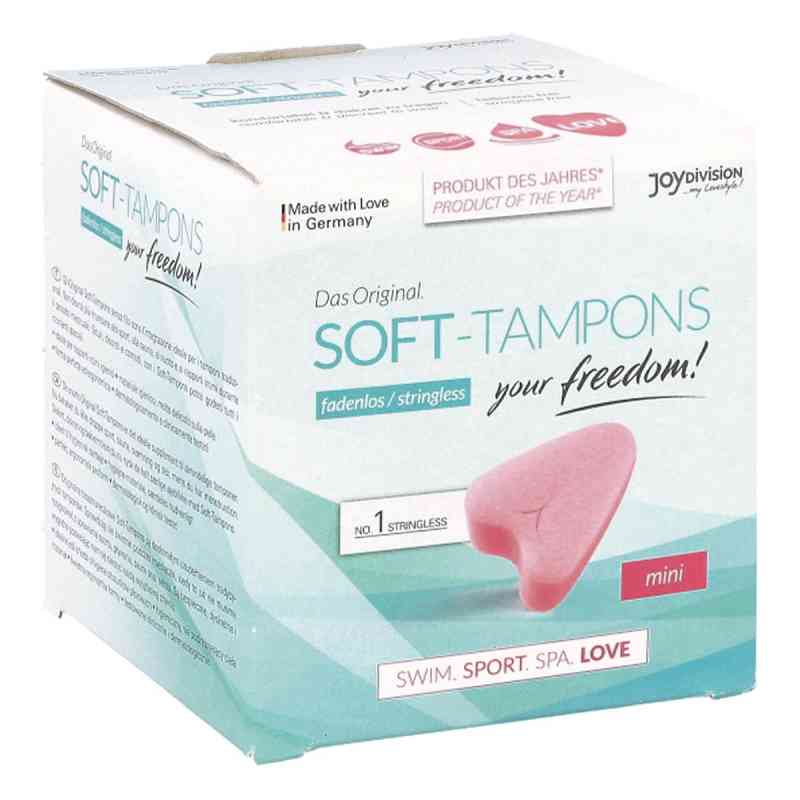 Soft Tampons mini 3 stk von Dr.Dagmar Lohmann pharma + medical GmbH PZN 09916893