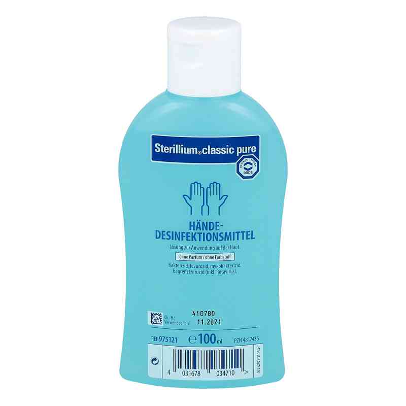 Sterillium Classic Pure Lösung 100 ml von PAUL HARTMANN AG PZN 04817436
