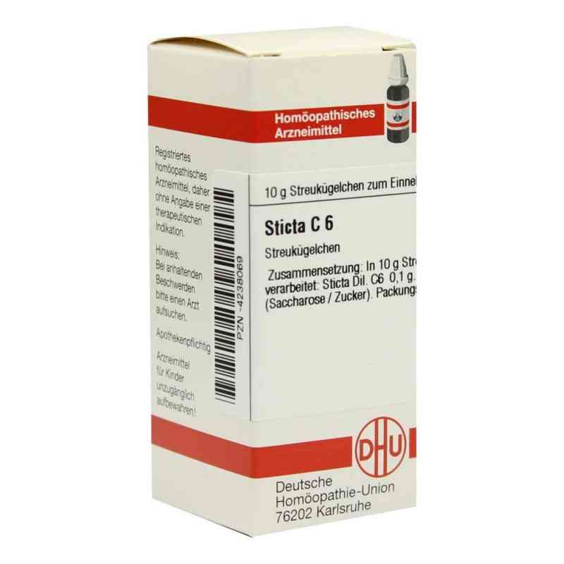 Sticta C6 Globuli 10 g von DHU-Arzneimittel GmbH & Co. KG PZN 04238069