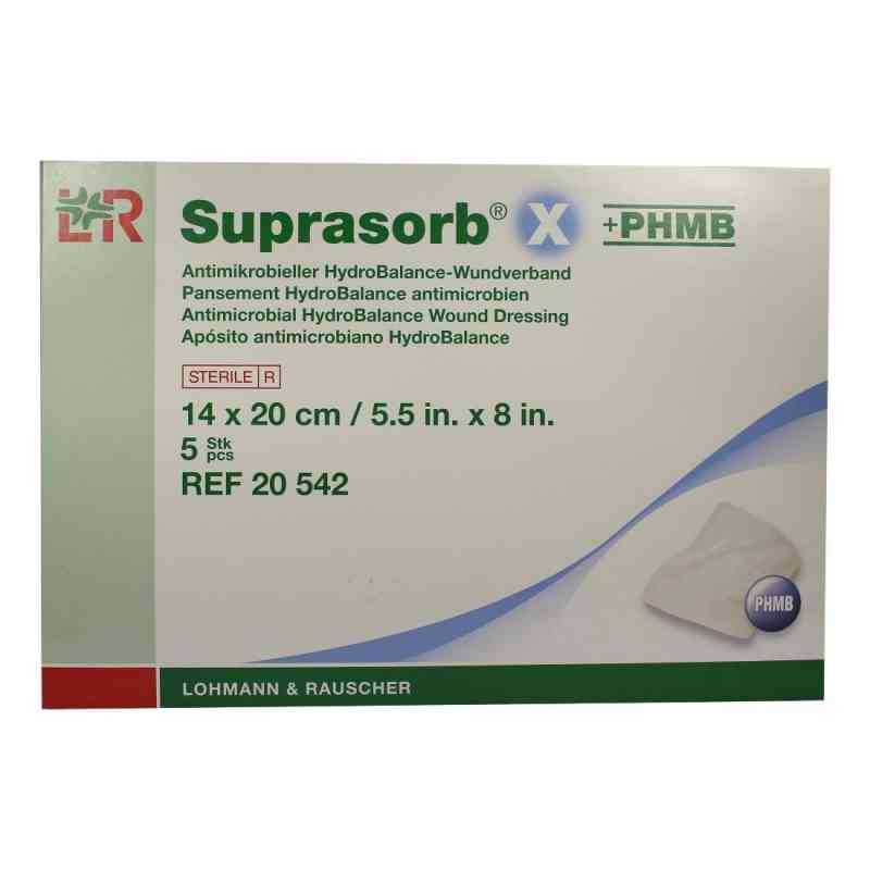 Suprasorb X + Phmb Hydrobalance Wundverband 14x20cm 5 stk von Lohmann & Rauscher GmbH & Co.KG PZN 03490849