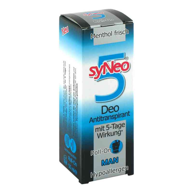 Syneo 5 Man Roll on Deo Antitranspirant 50 ml von THOMAS BRUNNER HYGIENE GmbH PZN 09100826