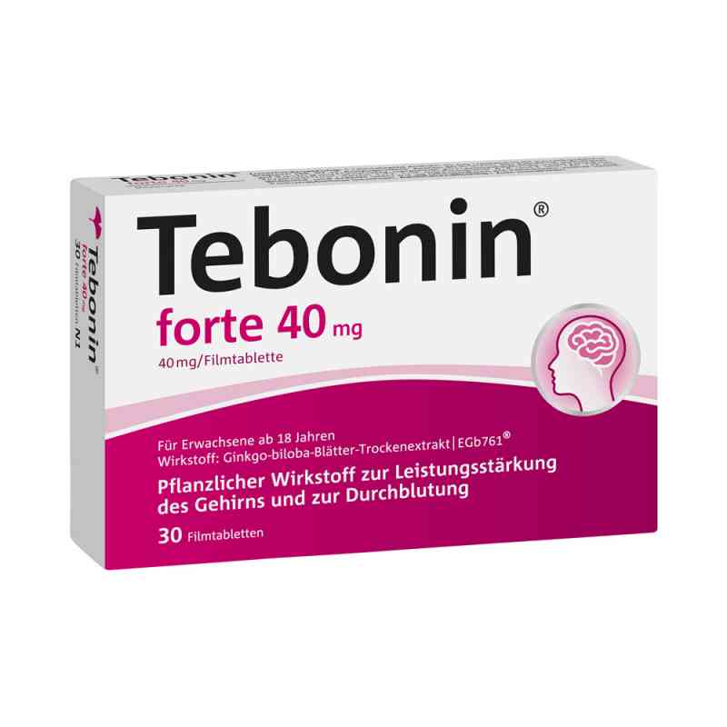 Tebonin forte 40mg 30 stk von Dr.Willmar Schwabe GmbH & Co.KG PZN 04507747